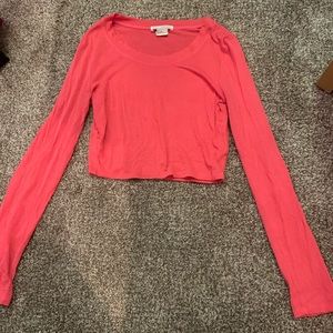 Body central crop top